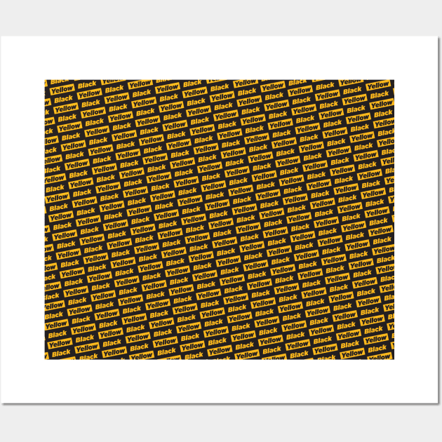 Black n Yellow Wall Art by Kuys Ed